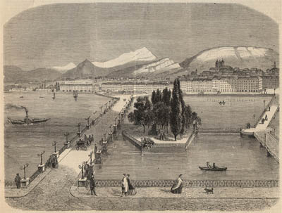 Genève en 1863