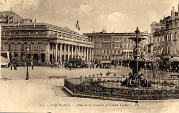 The Grand Théâtre of Bordeaux