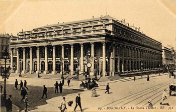 The Grand Théâtre of Bordeaux