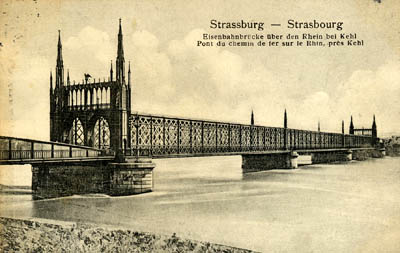 Pont sur le Rhin