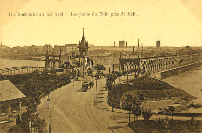 Ponts sur le Rhin