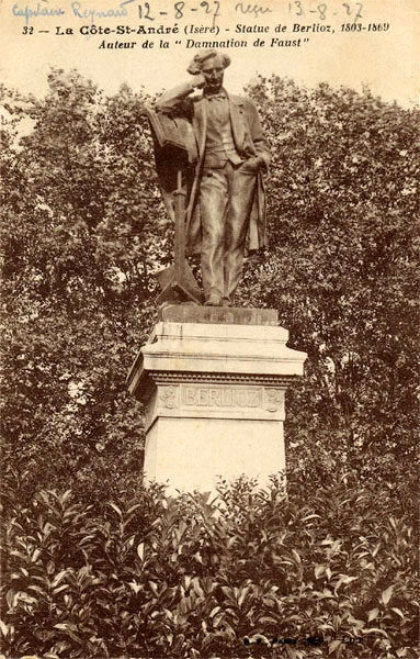 Berlioz statue