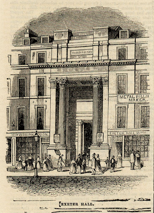 Exeter Hall entrée