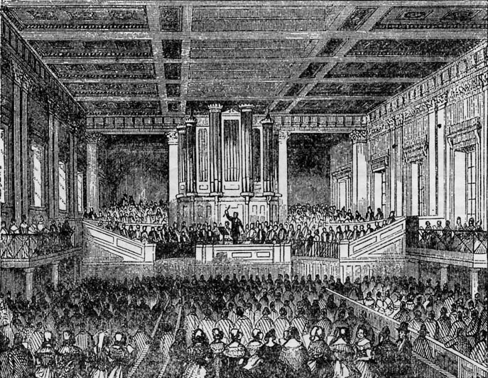 Exeter Hall 1840