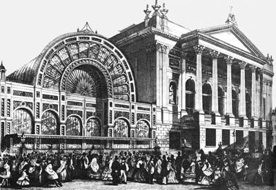 Covent Garden Opera on The Royal Italian Opera House  Covent Garden In 1861