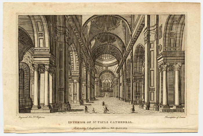 St Paul's vers 1809