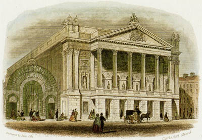 Covent Garden Opera on The Royal Italian Opera House  Covent Garden In 1858