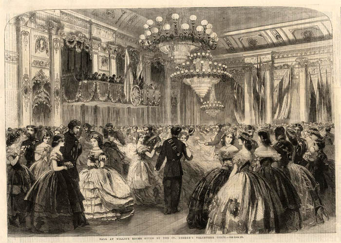 Un bal à Willis’s Rooms