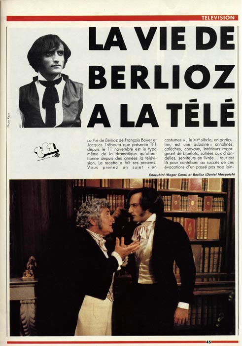 La vie de Berlioz