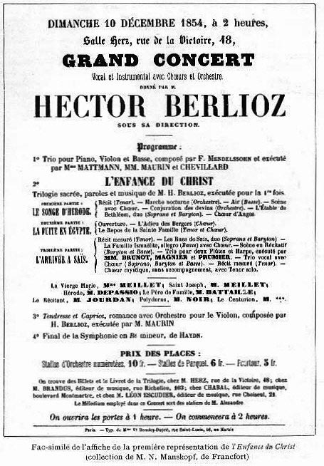 Programme 1854