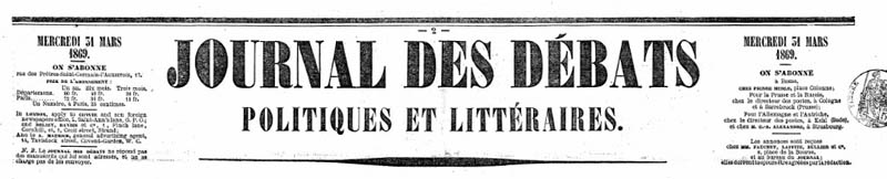 Journal des Débats