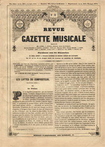 Revue et Gazette Musicale