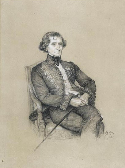 Berlioz in academic dress