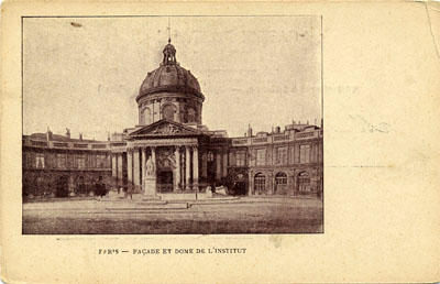 Institut postcard