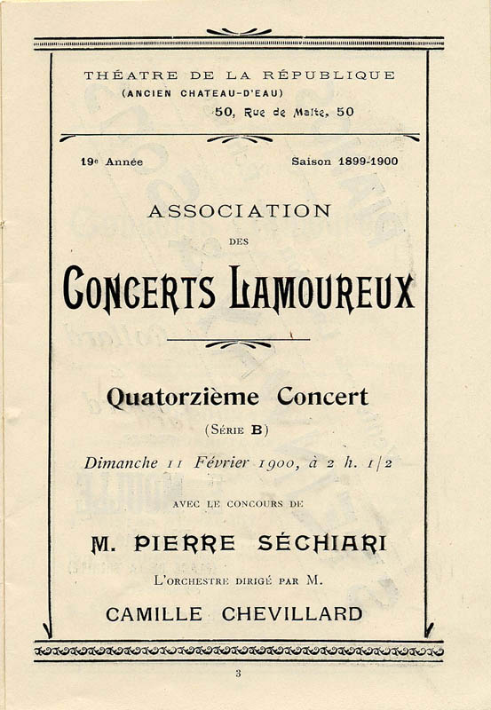 Concert 11/2/1900