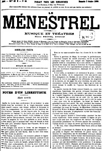 Le Ménestrel