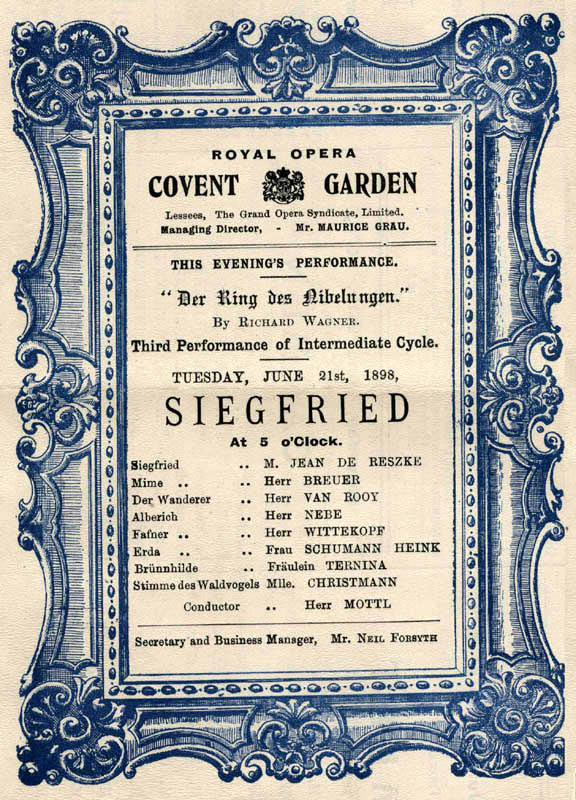 Covent Garden 21/6/1898