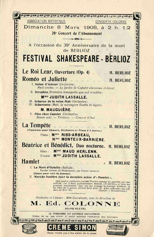 Concert 8/3/1908