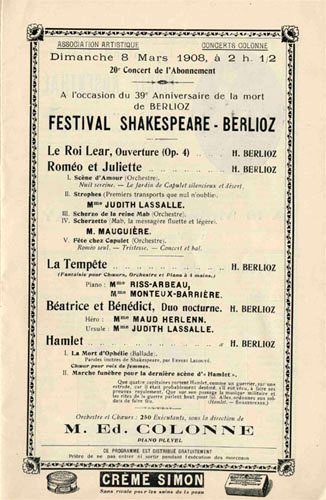 Concert 8/3/1908