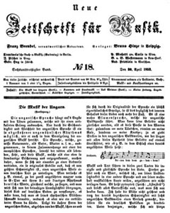 Zeitschrift für Musik 18