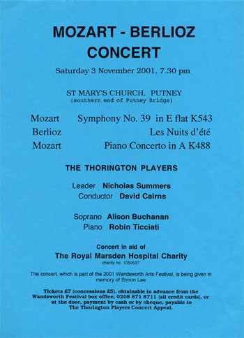 Concert 2001