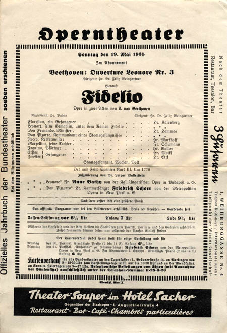 Fidelio 1935