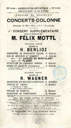 Programme 1894