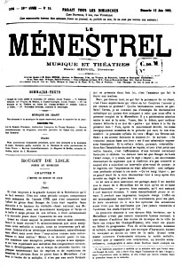 Le Ménestrel