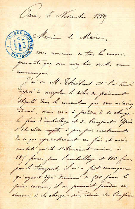 Letter 6/11/1889