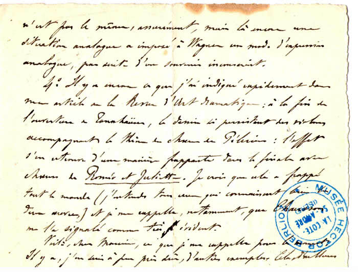 Lettre 1900