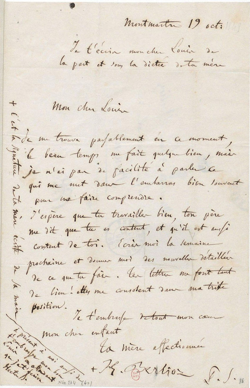 Lettre p. 1