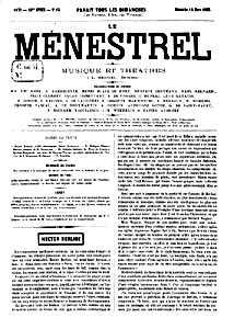 Ménestrel 1869